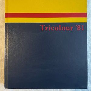 QUEEN'S UNIVERSITY TRICOLOUR Yearbook 81 1981 Mint Kingston Ontario Canada